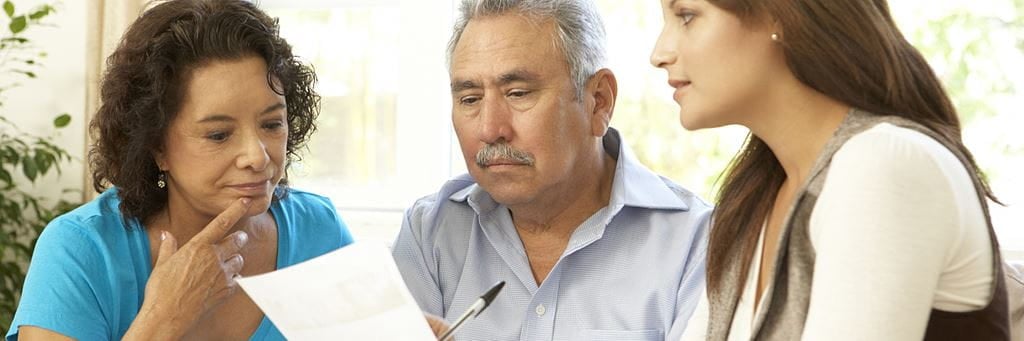 A couple discusses the rules for applying for a Medicare Supplement plan.